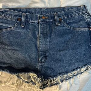 Vintage Cowboy Wrangler Cutoffs Waist 35 inches